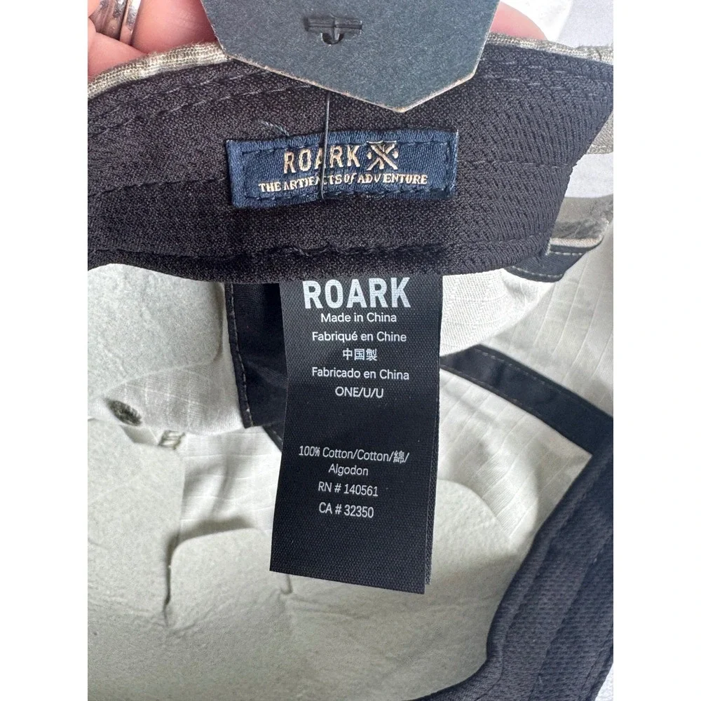 Roark Guidework Unstructured 5 Panel Hat Desert Camo RH597 Mens Strapback Cap